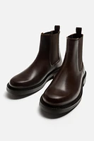 LEATHER CHELSEA BOOTS