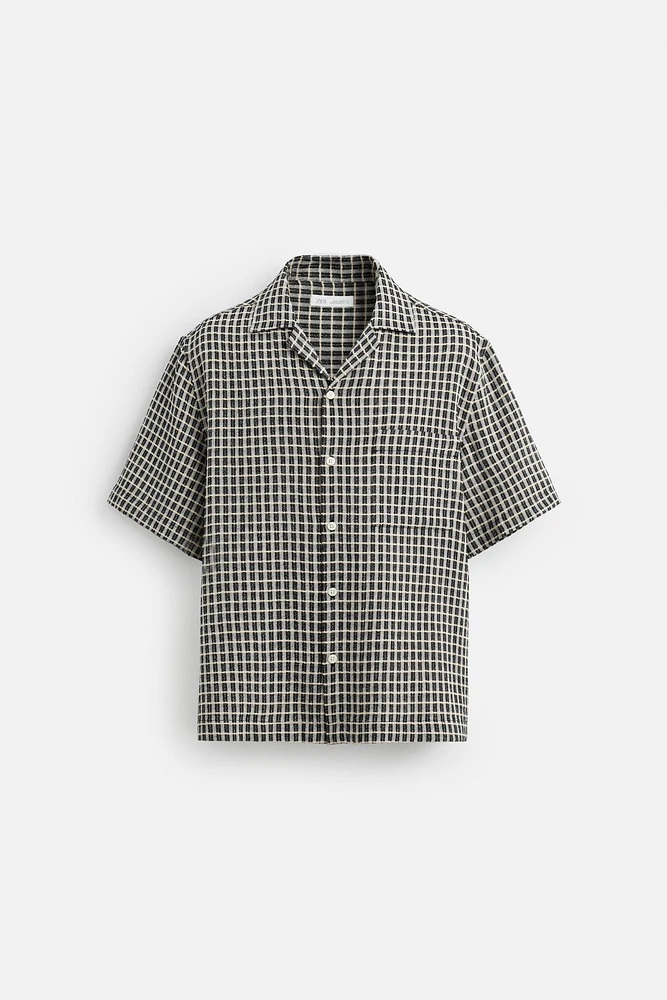 CHEMISE RELAXED FIT À CARREAUX