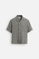 CHEMISE RELAXED FIT À CARREAUX