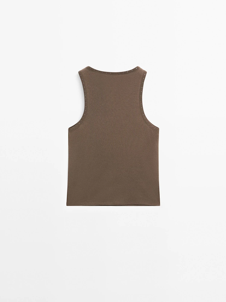 Top slim à clous