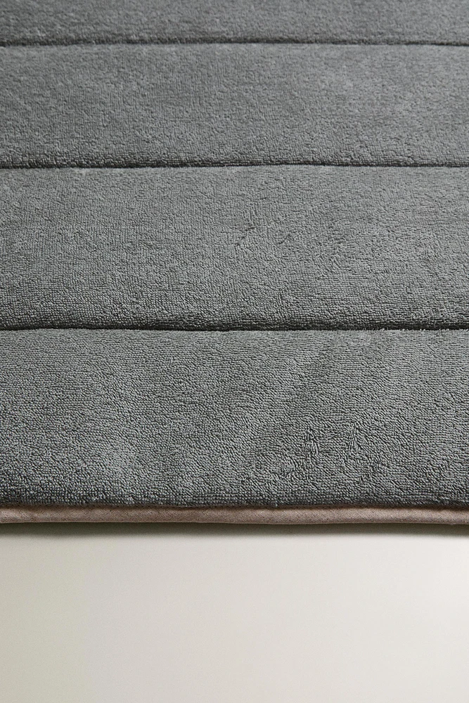 SURMATELAS ACOLCHADO TEJIDO TOALLA
