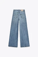 Z1975 HIGH RISE WIDE LEG LONG LENGTH JEANS