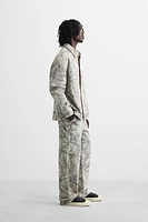 ABSTRACT PRINT OVERSHIRT