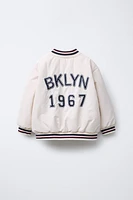 VARSITY BOMBER JACKET