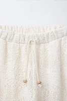 PANTALON DROIT EN MAILLE