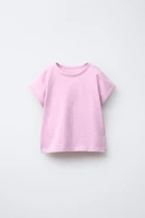 SLUB PLAIN T-SHIRT