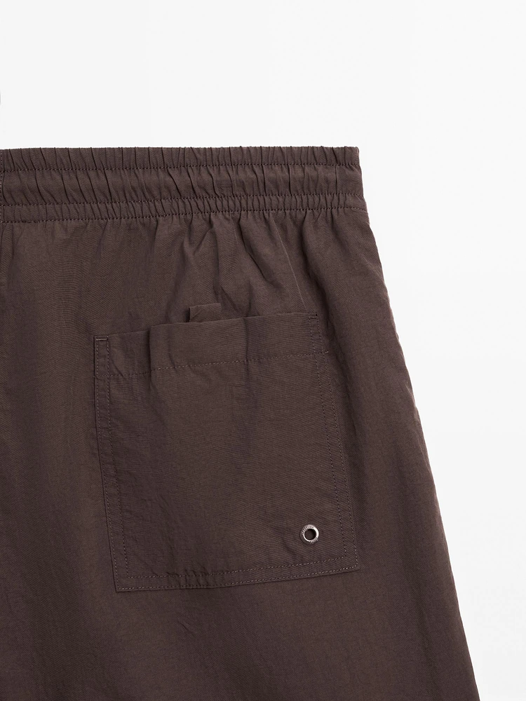 Short de bain uni