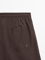 Short de bain uni