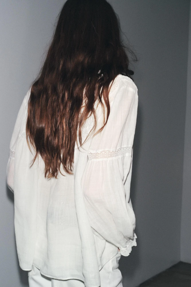 ZW COLLECTION RAMIE ROMANTIC SHIRT