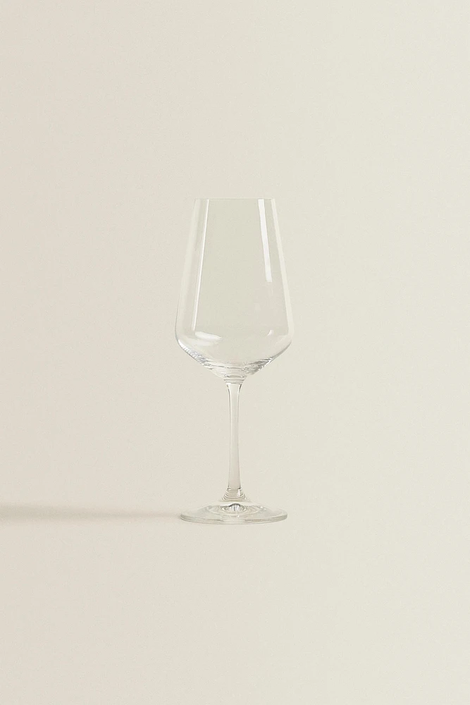 SMOOTH BOHEMIA CRYSTAL GLASS