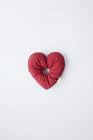 PADDED HEART HAIR TIE