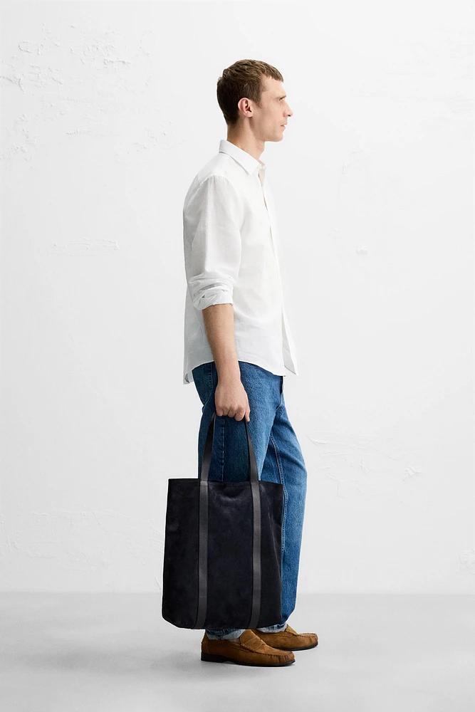 CHEMISE EN COTON ET LIN
