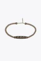 ENGRAVED PIECE LINK BELT