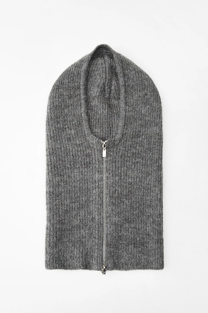 CAGOULE CÔTELÉE AVEC ZIP