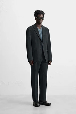 HEMP-WOOL SUIT BLAZER