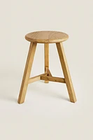 ELM WOOD STOOL