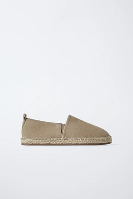 ESPADRILLES EN CUIR