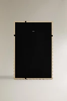 MIROIR MURAL RECTANGULAIRE CADRE BOIS