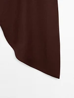 Robe midi asymétrique dans le bas - Limited Edition
