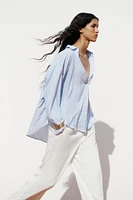 OVERSIZED STRIPED SHIRT