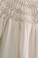 ROBE ENFANT NID D’ABEILLE