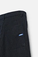 STRIPED RELAXED FIT PANTS