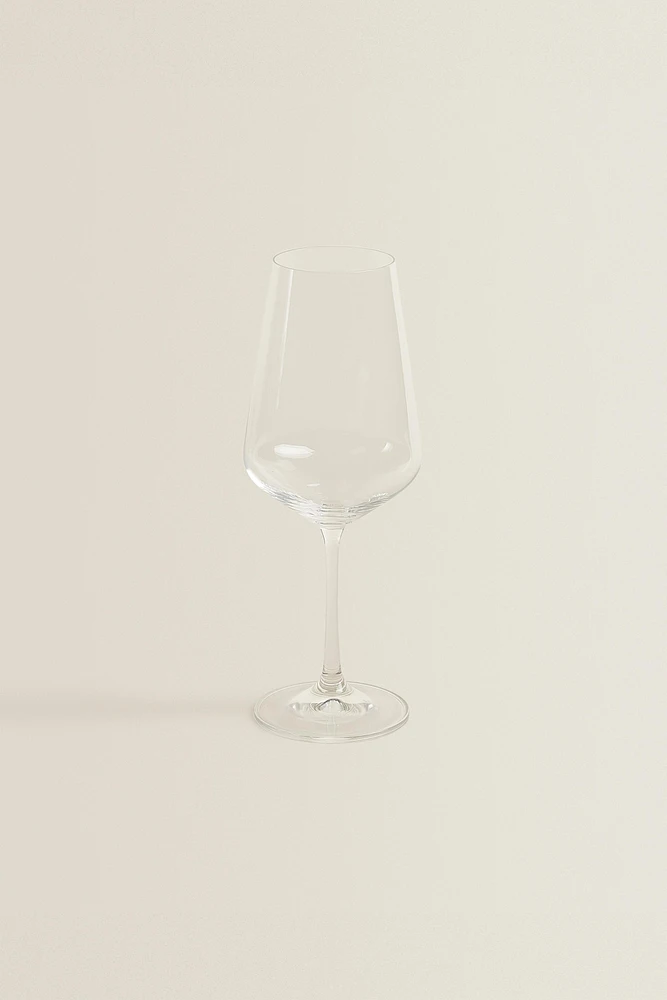 SMOOTH BOHEMIA CRYSTAL GLASS