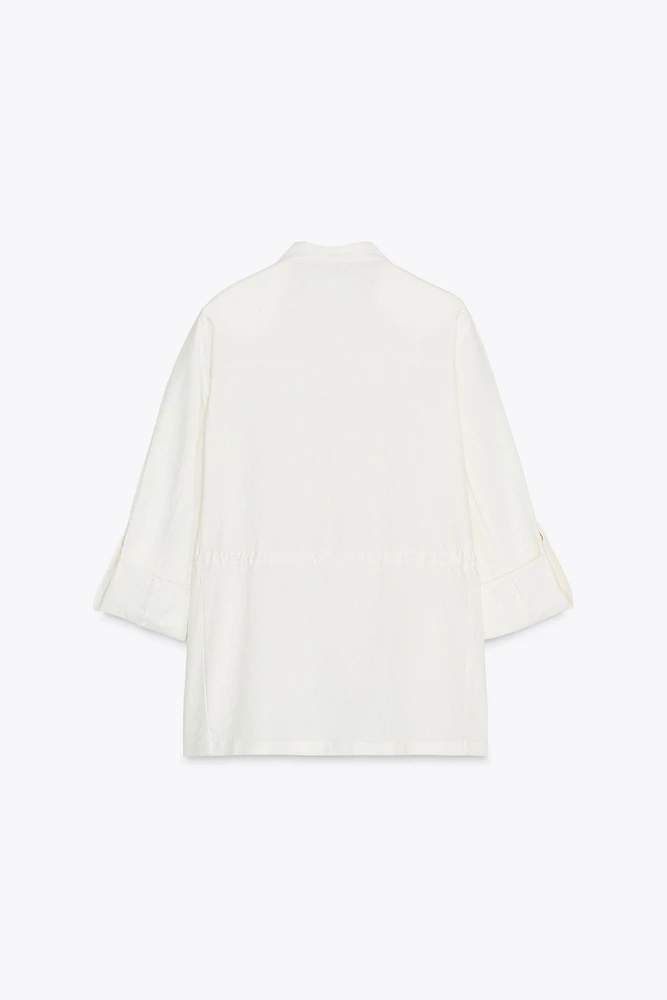 CHEMISE SAFARI AVEC LIN