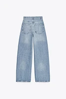 TRF HIGH RISE EXTRA WIDE LEG JEANS