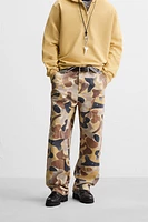 PRINTED CARPENTER PANTS