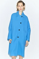 MANTECO WOOL OVERSIZED COAT ZW COLLECTION