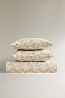 PAISLEY-PRINT DUVET COVER
