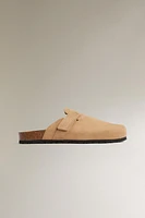 SABOTS CUIR SURPIQÛRES