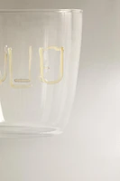 VERRE BOROSILICATE INSCRIPTION