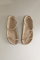 SANDALES CUIR BRIDES
