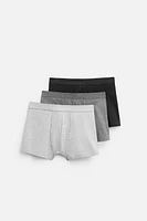 3 PACK OF COMBINATION BOXERS