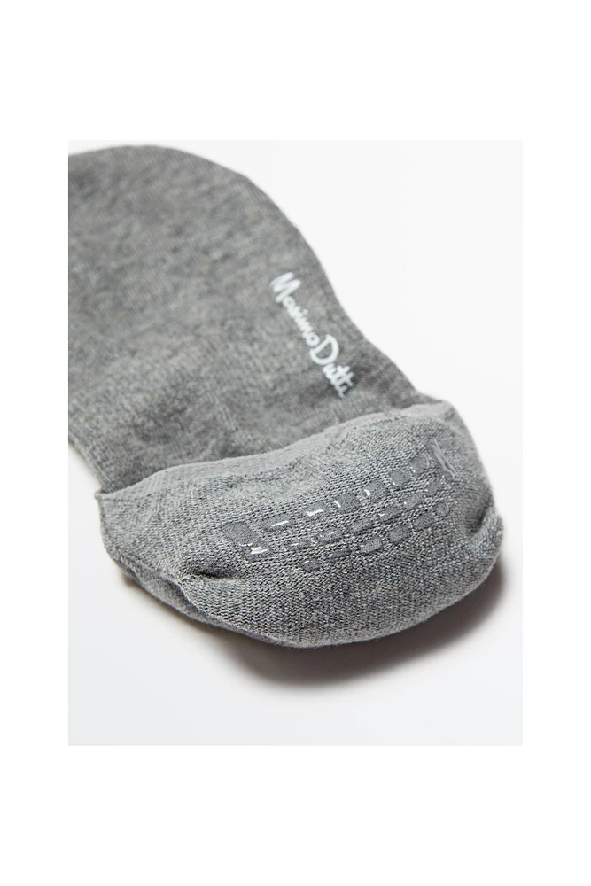 Pack of 3 pairs no-show cotton blend socks