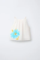 TOP IMPRIMÉ FLEURS