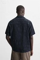 CHEMISE RELAXED FIT JACQUARD