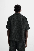 GEOMETRIC JACQUARD SHIRT