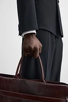 PINSTRIPE SUIT PANTS