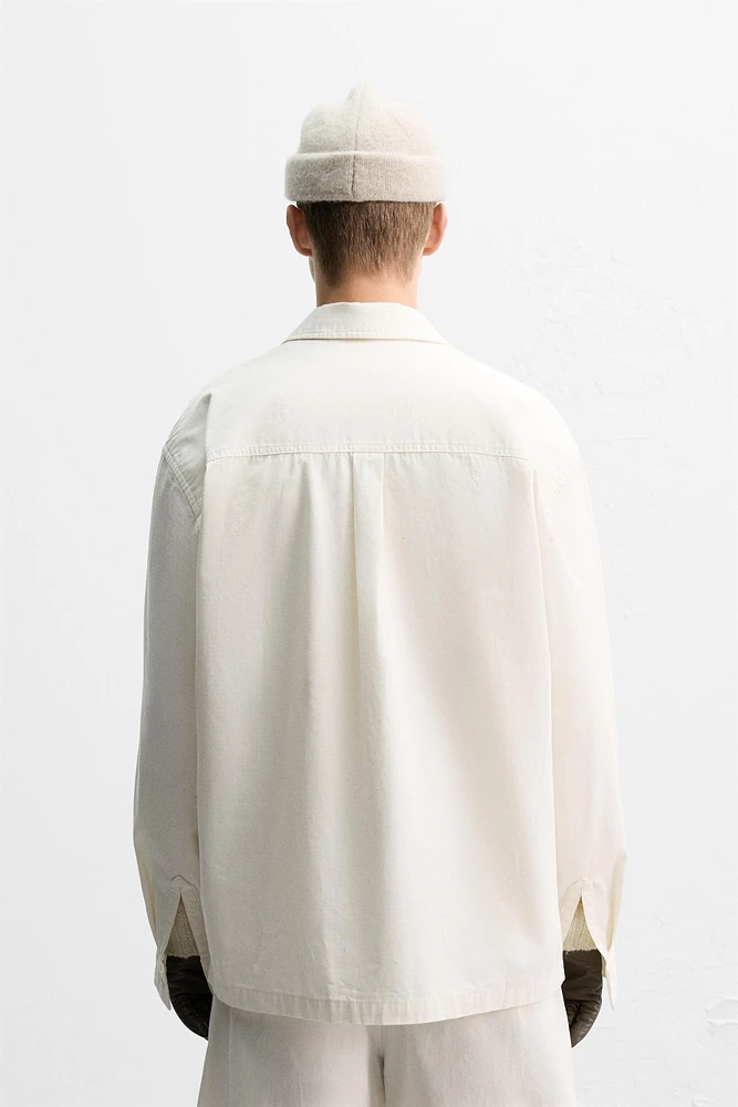 TEXTURED OVERSHIRT LIMITED EDITION