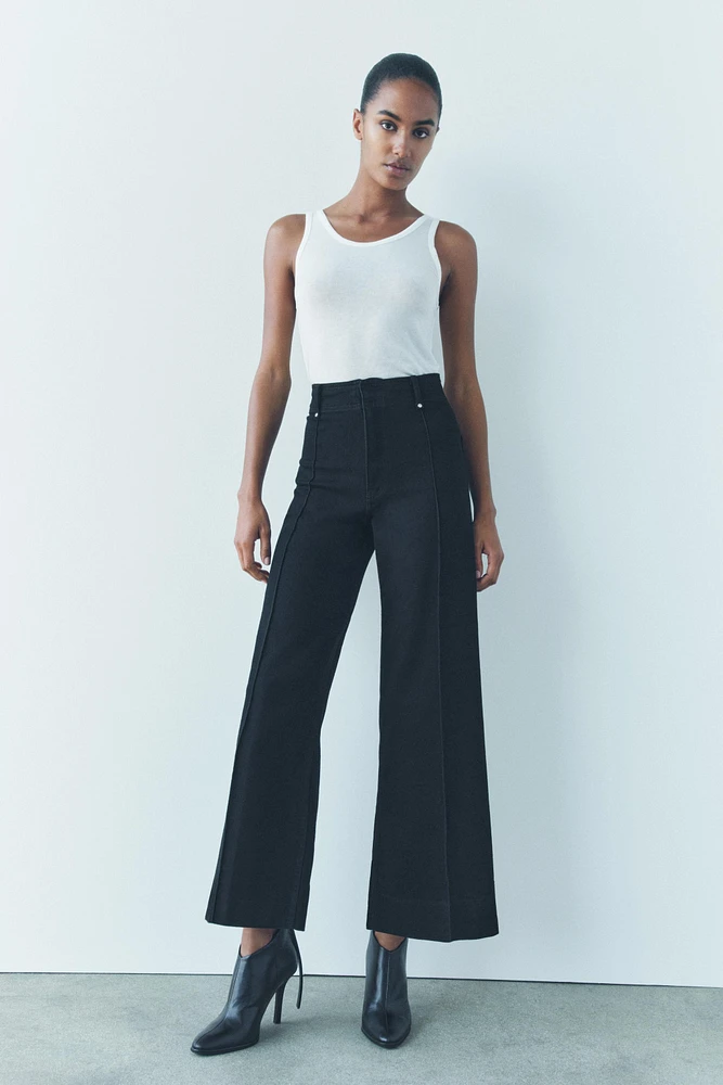 ZW COLLECTION HIGH WAIST WIDE LEG JEANS