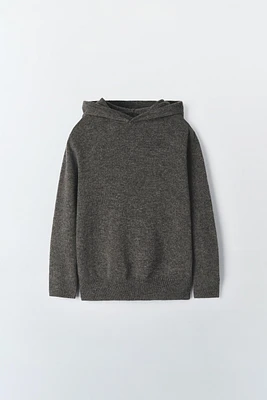 HOODED WOOL SWEATER LIMITED EDITION