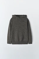 HOODED WOOL SWEATER LIMITED EDITION