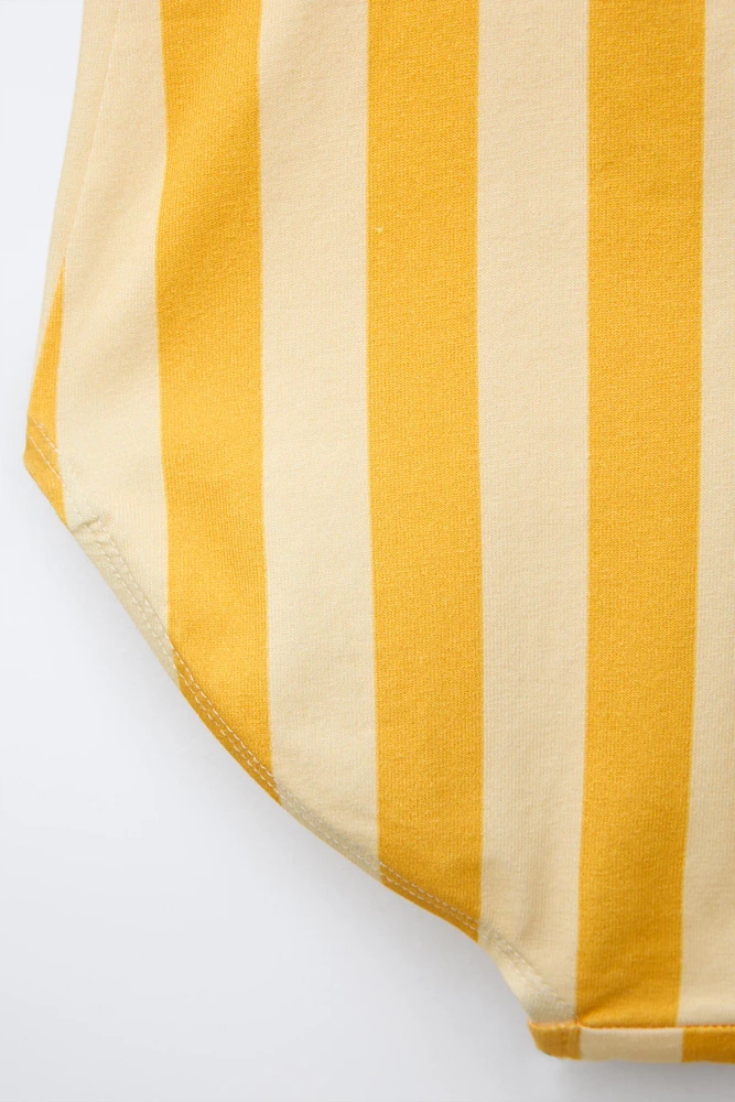 MAILLOT DE BAIN À RAYURES CASA LAWA © X ZARA KIDS