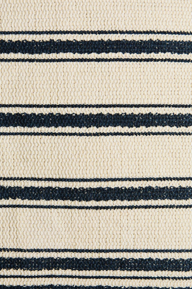 STRIPED OUTDOOR CHAIR BACK CUSHION