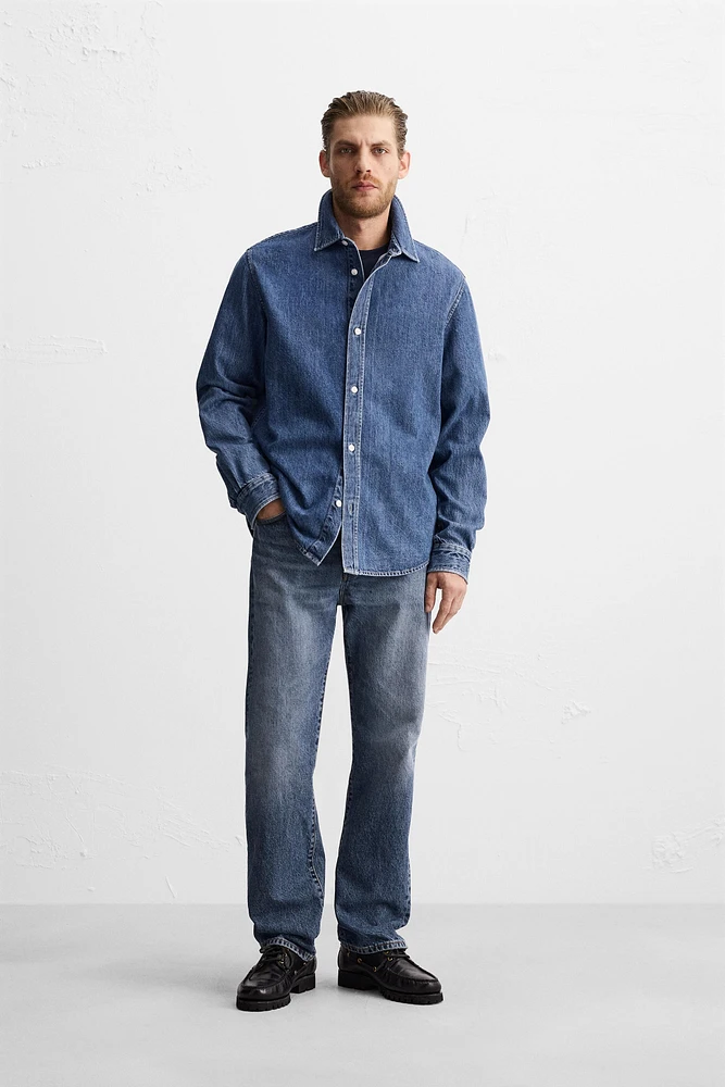 DENIM OVERSHIRT