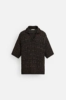 KNIT POLO SHIRT WITH CONTRAST TAPE