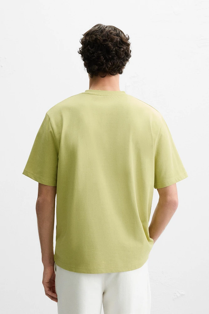 T-SHIRT TEXTE BRODÉ